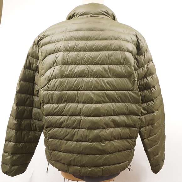 NWT Polo Ralph Lauren Olive Green Puffer Jacket with Small Orange Pony Size XL - Picture 3 of 11